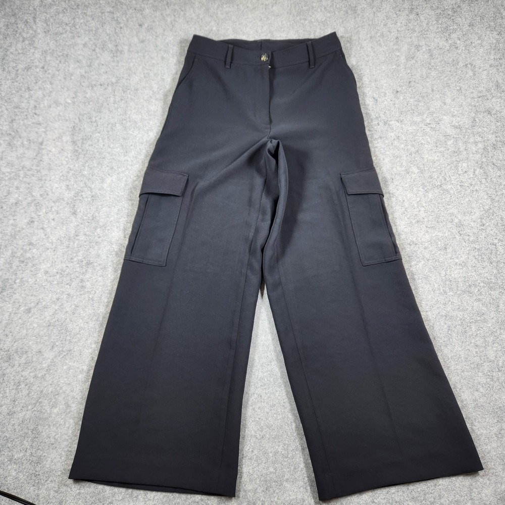 Aritza Pants Womens 31 Baggy Cargo Wide Leg High Rise No Size Tag Flaws